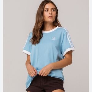 Adidas Adicolor 3 stripe tee
